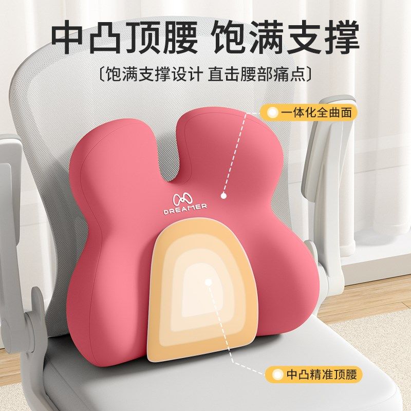 知梦人孕妇坐垫腰部支撑腰靠办公靠垫护腰防屁股痛产后侧切撑腰垫,居家布艺,腰靠垫,淘宝优惠券,粉丝福利购,淘宝优惠卷