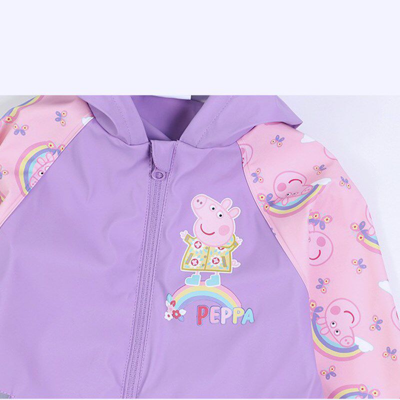 儿童雨衣雨裤分体装男童女童幼儿园游戏U环保透气宝宝背带雨裤,居家日用,雨披/雨衣,淘宝优惠券,粉丝福利购,淘宝优惠卷