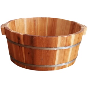 儿童泡脚木桶女孩小号香杉木质足浴盆足疗洗脚盆小巧养生木桶