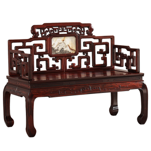 红木家具人椅子东非酸枝木苏作宝座罗汉床明禅椅仿古沙发