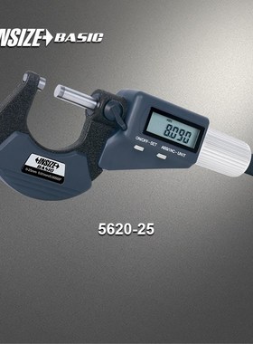 英示INIZE 数显外径千分尺高精度螺旋测微器分辨率  .mm