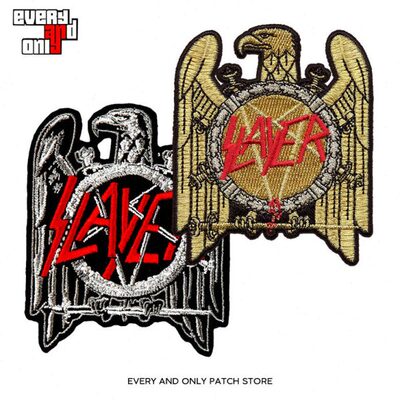 Slayer杀手美国激流重金属乐队EAGLE鹰图案刺绣PATCH定制布标布贴