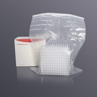 LABSELECT PP-96-NS-0200 96孔无裙边PCR板 10块/包 荧光定量PCR