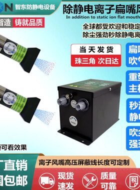 ZSL-005A扁嘴离子风嘴工业静电除尘喷涂流水线静电消除器