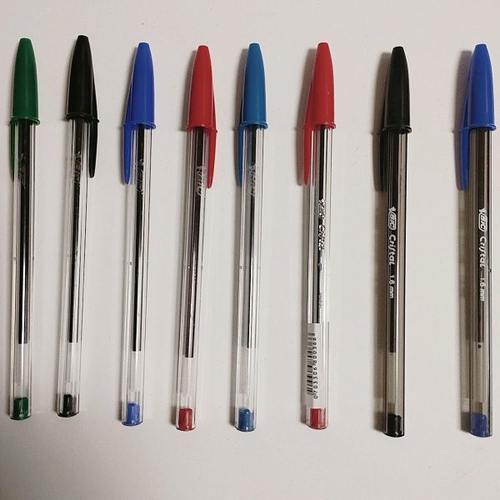 Bic 比克 Cristal 1.0 1.2 mm Xtra Bold 1.6mm 圆珠笔水晶原子笔