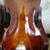 大提琴 4实木大提琴 全手工高档大提琴 实木虎纹演奏级大提琴