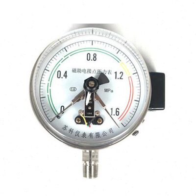 YXC100、150系列CIZ磁助式电接点压力表 隔离式耐蚀耐震抗振型BFZ
