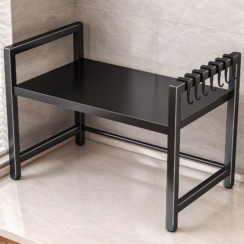 厨房微波炉架子置物架多功能支架多层家用烤N箱台面电饭煲收纳架