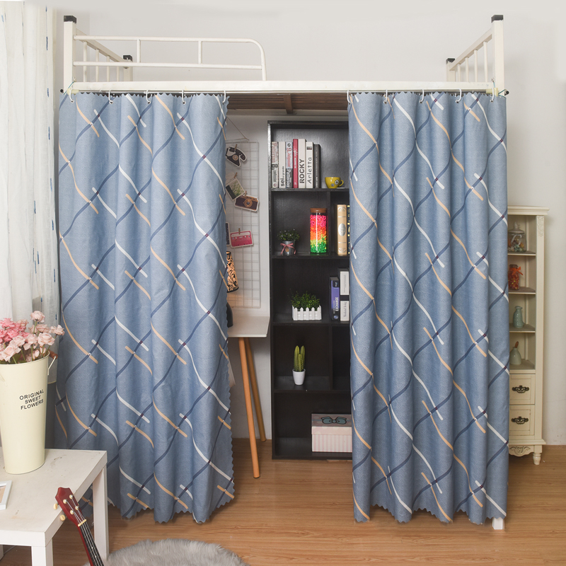 宿舍床帘b大学生双层床遮挡帘上铺下铺单人床围隐私帘遮光帘隔断