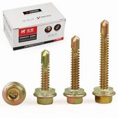 宏挺外六角钻尾螺丝自攻自钻燕尾螺丝钉铁皮钢板彩钢瓦钉M4.8M6.3