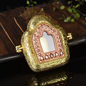 噶乌盒嘎乌盒吊坠男女款 现货新款 纯铜佛龕嘎乌盒 挂件