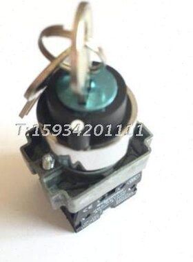 两位钥匙选择开关XB2BG21C（ZB2BG2C+ZB2BE101C）触点一常开