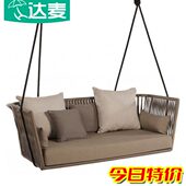 户外秋千网红吊篮室内摇椅庭院花园悬挂吊椅阳台家用单双人摇篮椅