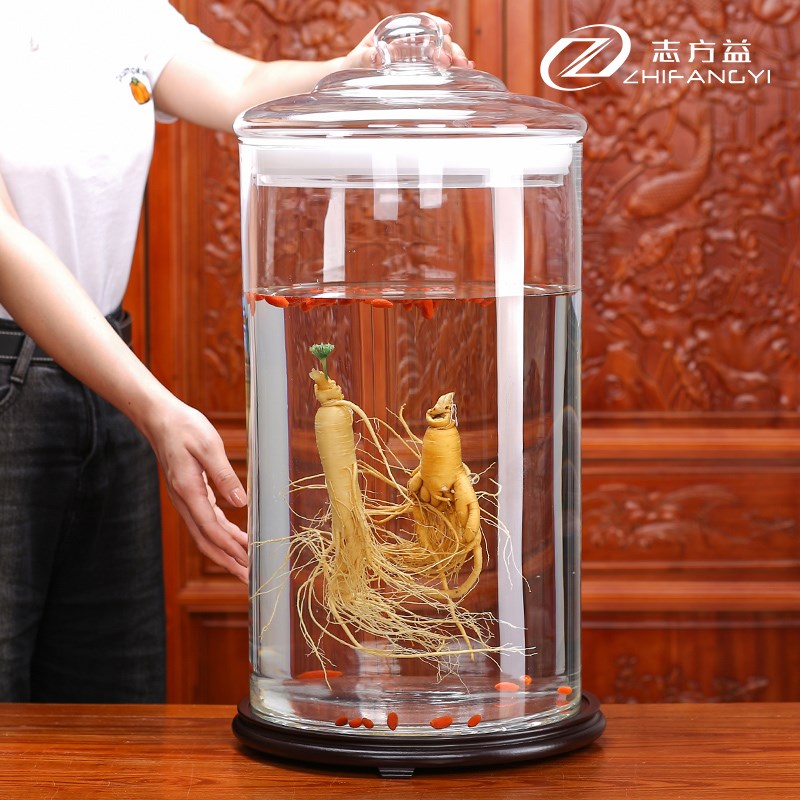 150斤b泡酒专用酒瓶加厚高硼硅玻璃瓶100斤大容量带龙头密封酒瓶