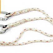 凯比特 限位绳CE标准 2米限位绳带安全钩高空GB24543安全钩141kg