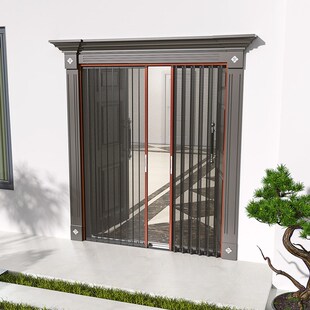 金刚网纱门金钢纱网铝合金纱门防盗门纱门沙门推拉门