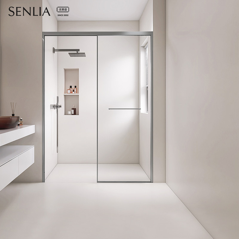 圣莉亚下沉式房一体式家用浴室移门沐浴房玻璃隔断,全屋定制,定制淋浴房,淘宝优惠券,粉丝福利购,淘宝优惠卷