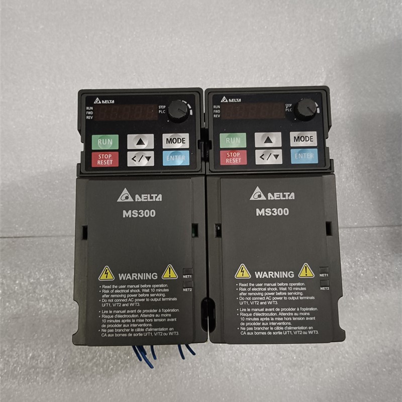 拆机台达变频器MS300 VFD4A8MS21ANSAA 0.75KW  实物图 包好