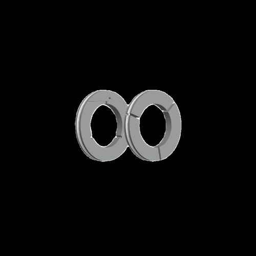 河南六工石墨三瓣环三拼环高纯石墨环高密度高纯机械密封石墨制品