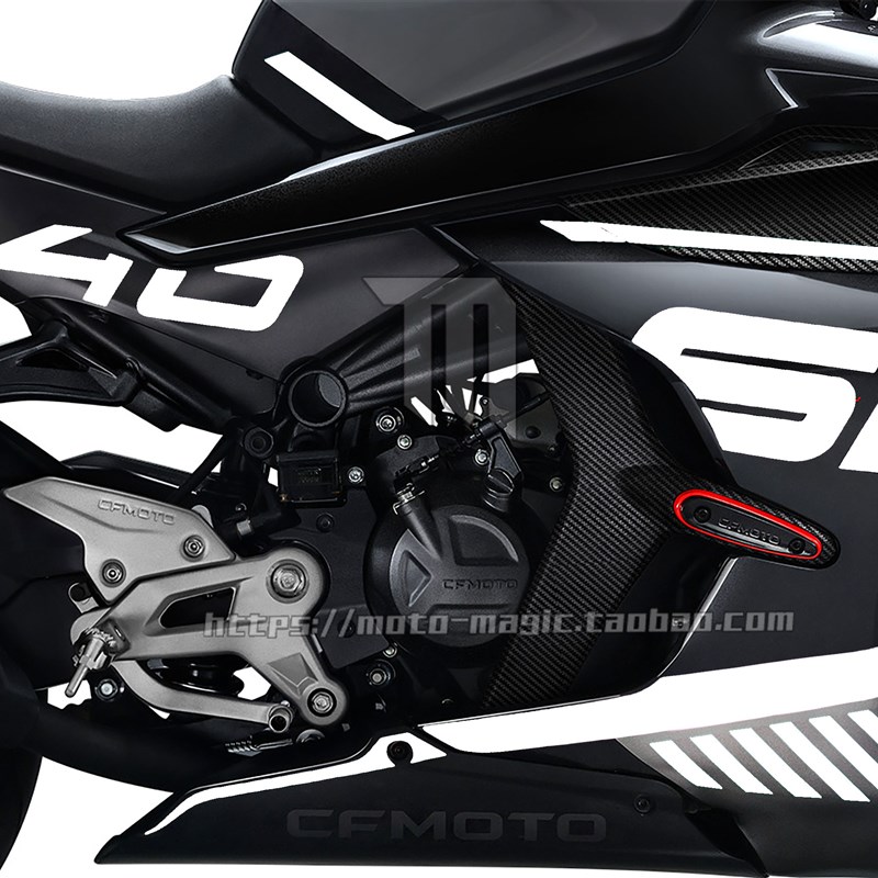 适用春风摩托450SR车身贴花版画套装拉花防水贴纸个性改装改色