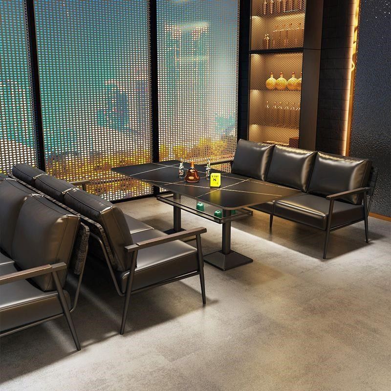 工业风酒吧吧卡座沙发音乐餐吧西咖啡厅烧烤店酒馆桌椅,住宅家具,岩板餐桌,淘宝优惠券,粉丝福利购,淘宝优惠卷
