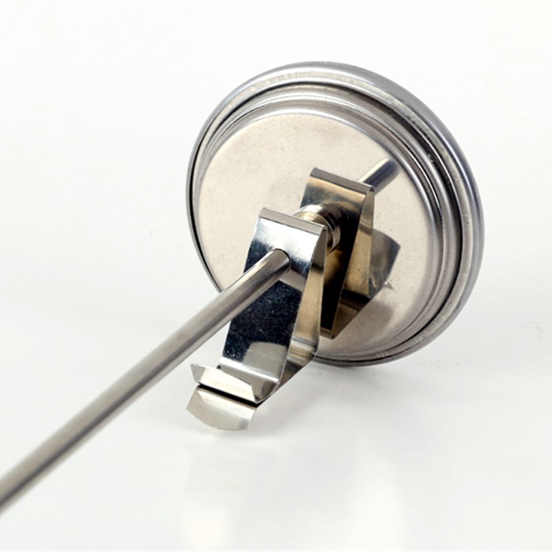 三印加大表盘食品温度计超长探针60cm不锈钢高精度油温计油炸高温