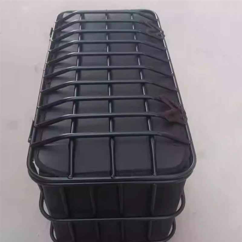 2024新款电动三轮车后车筐加宽电动后尾篮后筐内胆带盖后尾筐