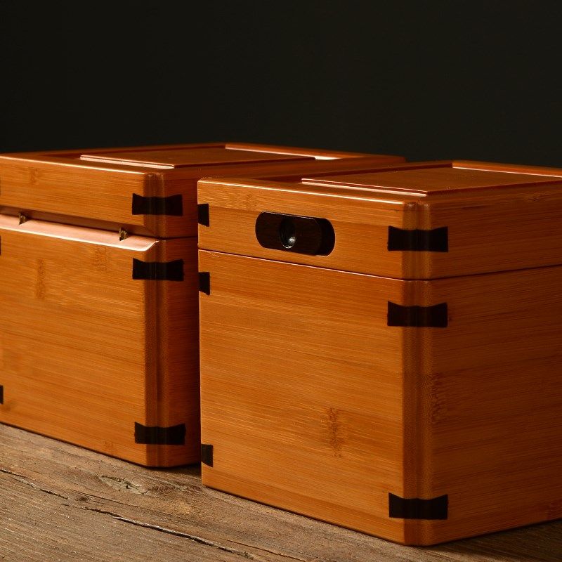 深咖色滑扣竹盒复古档银器紫砂茶壶礼品盒文玩陶包装盒,包装,礼品盒,淘宝优惠券,粉丝福利购,淘宝优惠卷