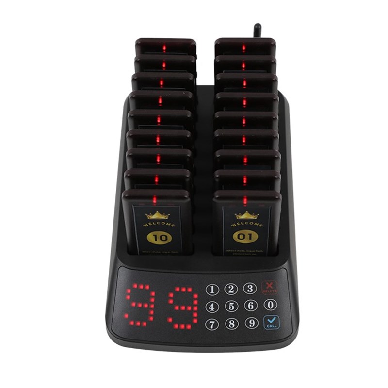 无线取餐器餐厅美食广场等餐器排队叫号机取餐呼叫器 振动牌 取餐