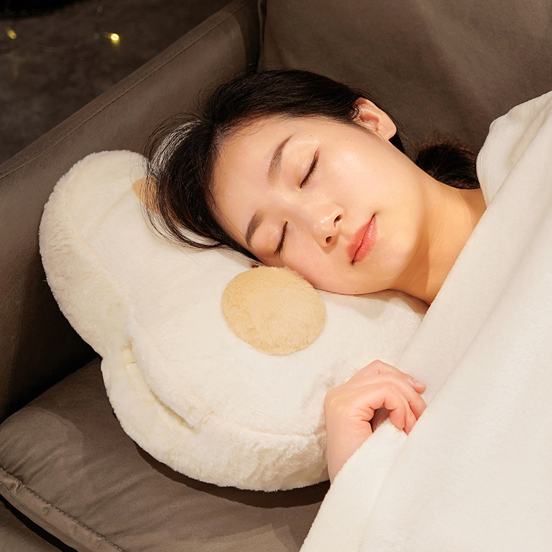 暖手抱枕被子两用毯子二合一办公室午睡枕头学生手捂汽车车用靠枕