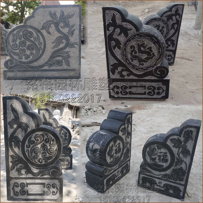 门前仿古石雕门墩抱鼓石家用门墩石鼓青石门墩做旧汉白玉抱鼓石墩