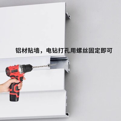明装双眼皮一体线形灯免吊顶线性灯客厅线型灯卡槽线条灯铝槽灯带
