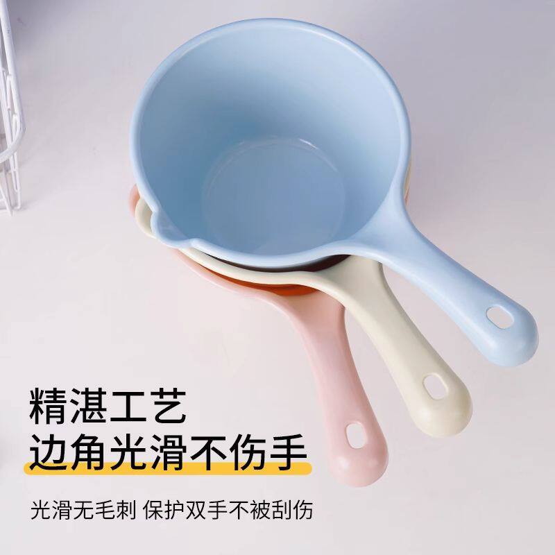 加厚长柄塑料水瓢宝宝洗澡神器