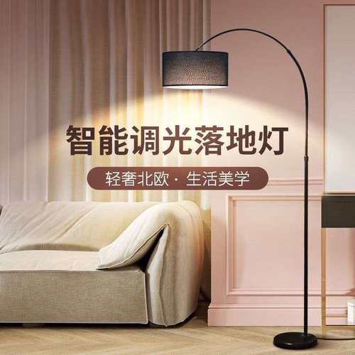 新款钓鱼灯落地灯客厅卧室床头麻将看书网红ins沙发钢琴立式台灯