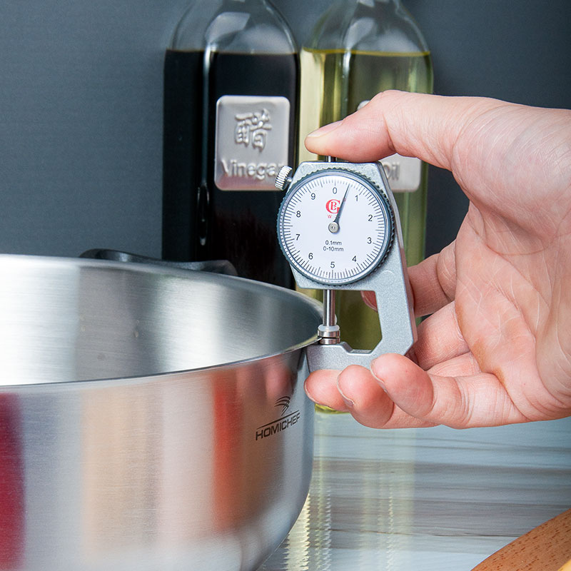 家居大厨食品级不锈钢火锅锅汤锅焖锅家用电磁炉燃气通用加厚2