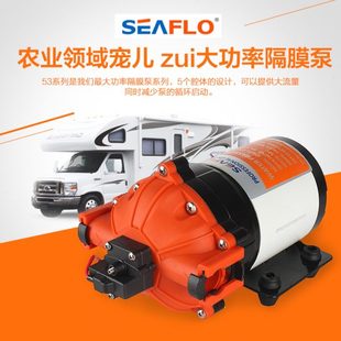 SFDP1 53大功率隔膜泵房车泵喷雾器水泵增压冲洗泵 070 060