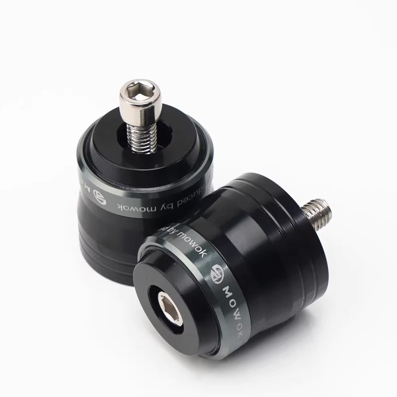 适用春风250SR手把堵 MY22改装不锈钢加重防震车把塞端子平衡把头