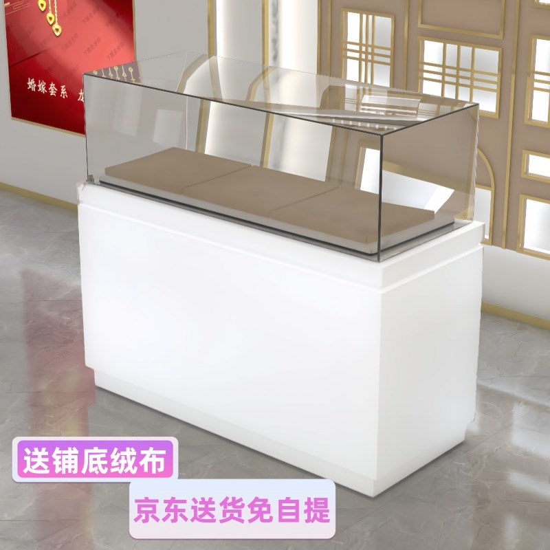 珠宝首饰柜台珠宝首饰柜台定制商场玻璃展示柜样品展览陈列柜博物