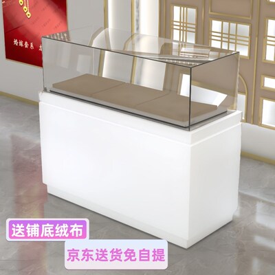 珠宝首饰柜台珠宝首饰柜台定制商场玻璃展示柜样品展览陈列柜博物