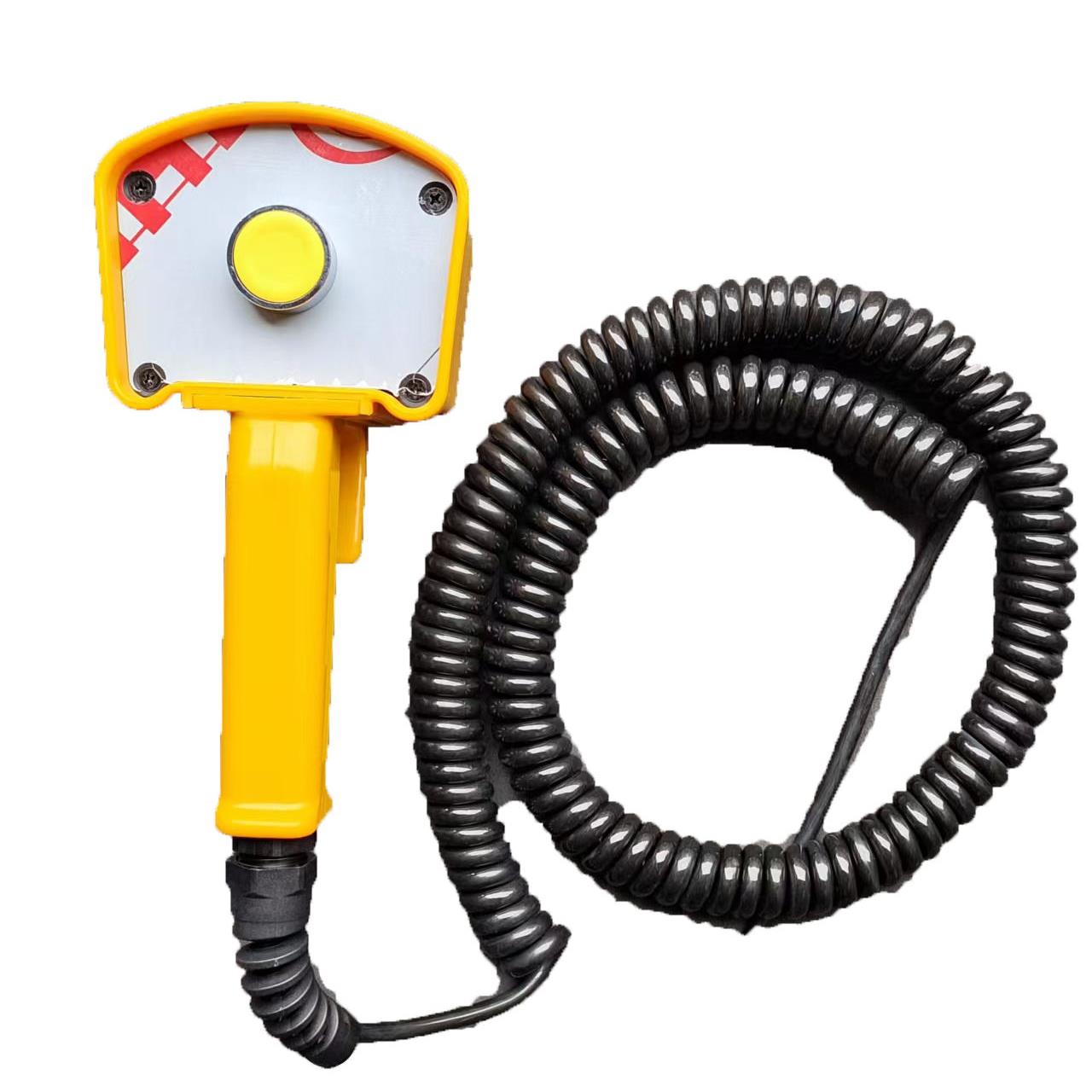 1孔2孔背挂手持包装设备启停钮开关盒手柄按钮开关盒手柄握把操作