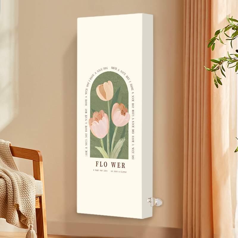 立式暖气片罩套防尘罩遮挡装饰老式暖气罩盖布竖版全包定制防薰罩