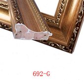6092 王斌相框线条7 裱线条普线裱框 框条木线条装 G202 9CM金色