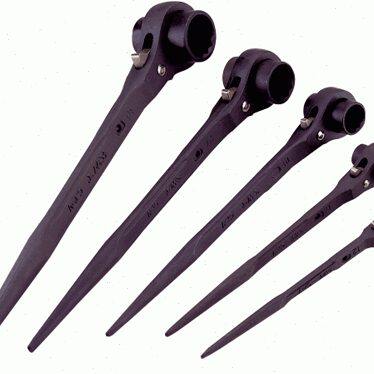 台湾KWT 尖尾卜扳手 两用扳手 尖尾棘轮套筒扳手 汽修用扳手32-38