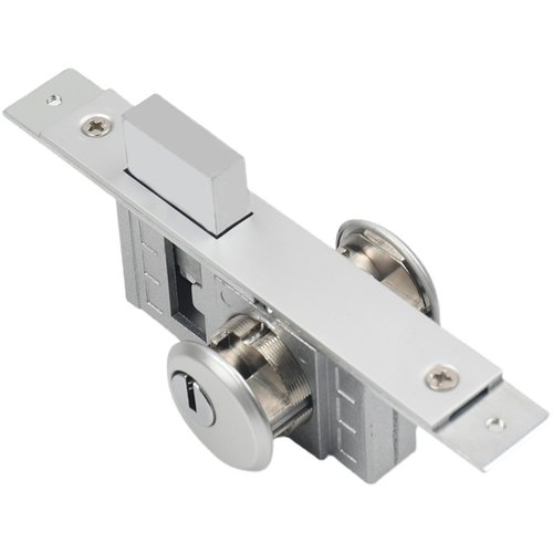 肯德基门锁通用型铝合金型材门单双面锁芯锁胆有框玻璃门配件地锁