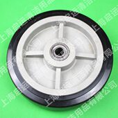 迈格尼MC510洗地机大轮主轮洗地车轮子行驶轮带轴承轮子配件