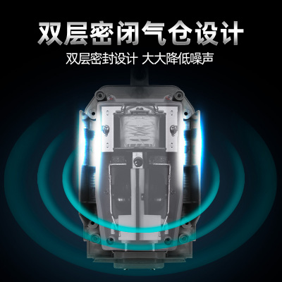 打氧泵鱼缸增氧机大功率增氧泵静音大气量鱼缸卖鱼养鱼充氧氧气泵