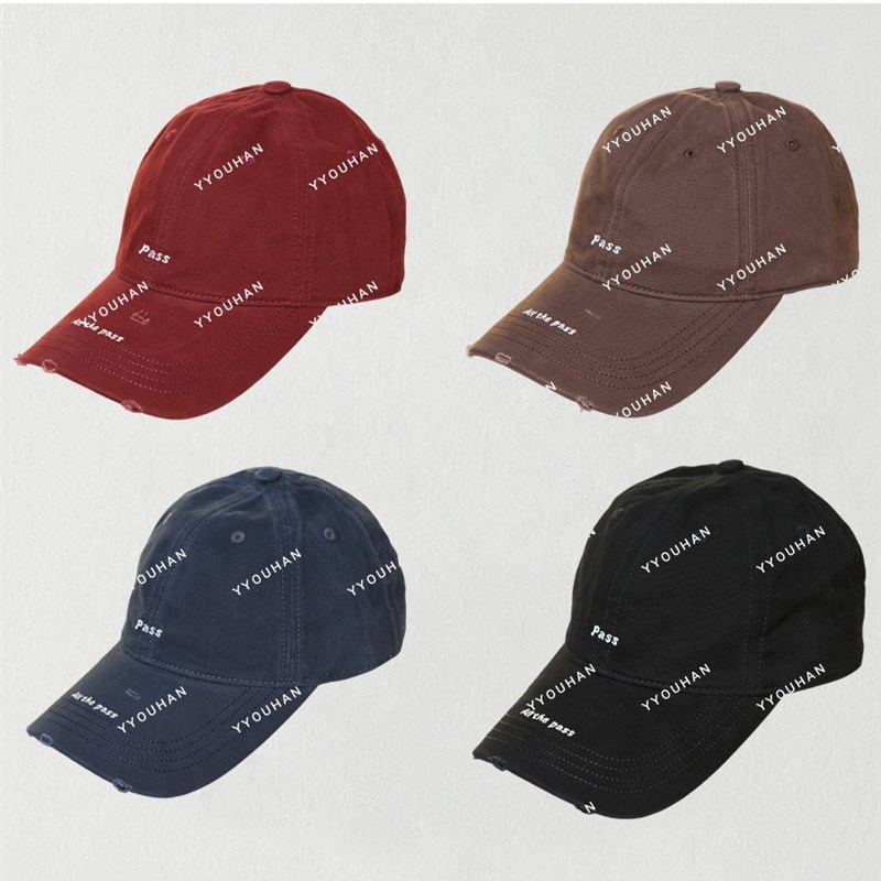 Yyouhan 2025新小众设计绣花字母多功能贝雷帽休闲帽2508C4257