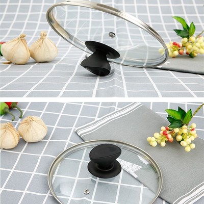 家用蒸锅盖头25厘米15m-37cm19炒锅23/29钢化玻璃锅盖31 32 33 35