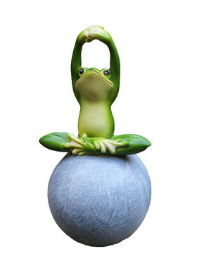 创意青蛙摆件 园艺杂货装饰品 花园小摆件 庭院装饰 卡通动物摆件