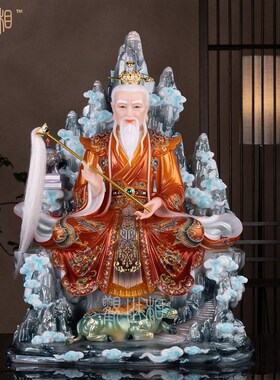 观世相三清道祖神像元始天尊灵宝天尊道德天尊太上老君三清祖师爷